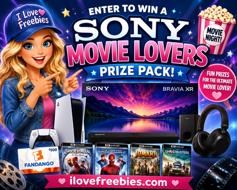 Enter to Win a Sony Movie Lovers Prize Pack