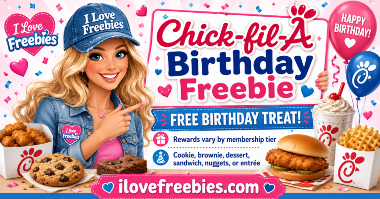 Chick-fil-A Birthday Freebie: Get a Free Birthday Treat