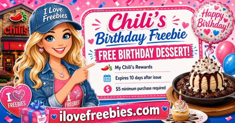 Chili’s Birthday Freebie: Get a Free Birthday Dessert