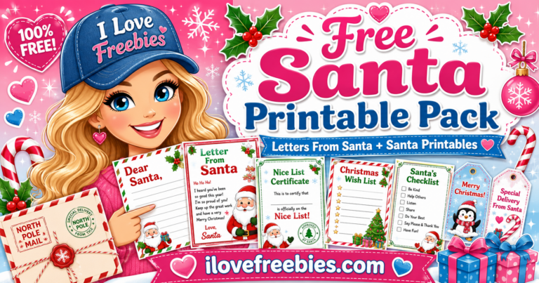 Free Santa Printable Pack