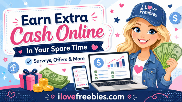 Earn Extra Cash Online in Your Spare Time