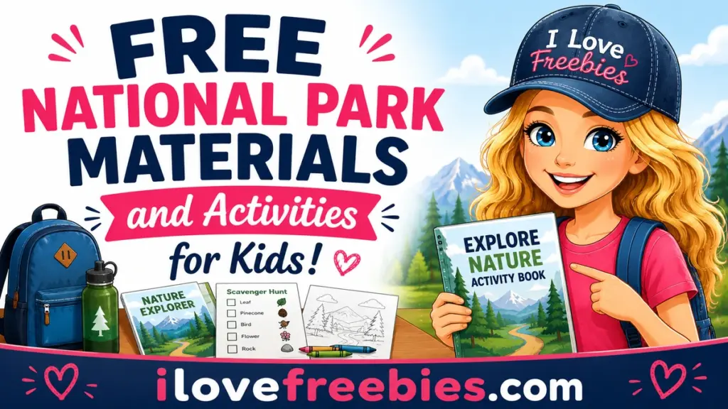 Free National Park Materials and Activities for Kids