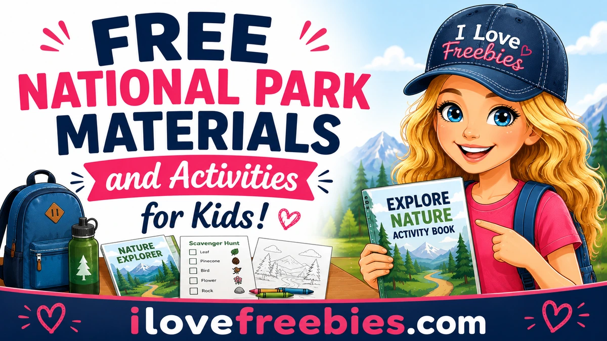 Free National Park Materials and Activities for Kids