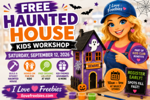 Free Lowe’s Haunted House Kids Workshop