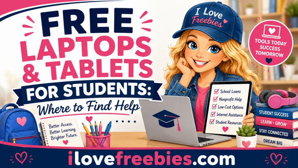 Free Laptops and Tablets for Students: Where to Find Help