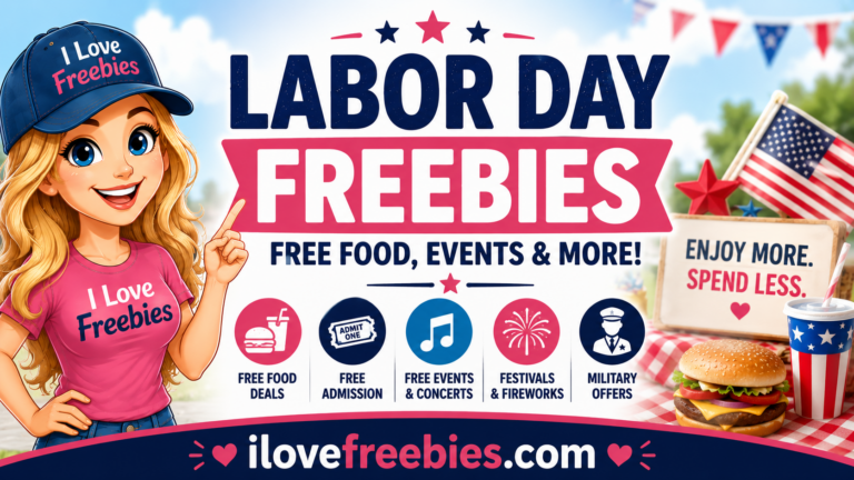 Labor Day Freebies, Free Food & Free Events