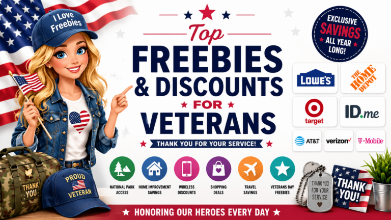 Best Veteran Freebies & Military Discounts in 2026