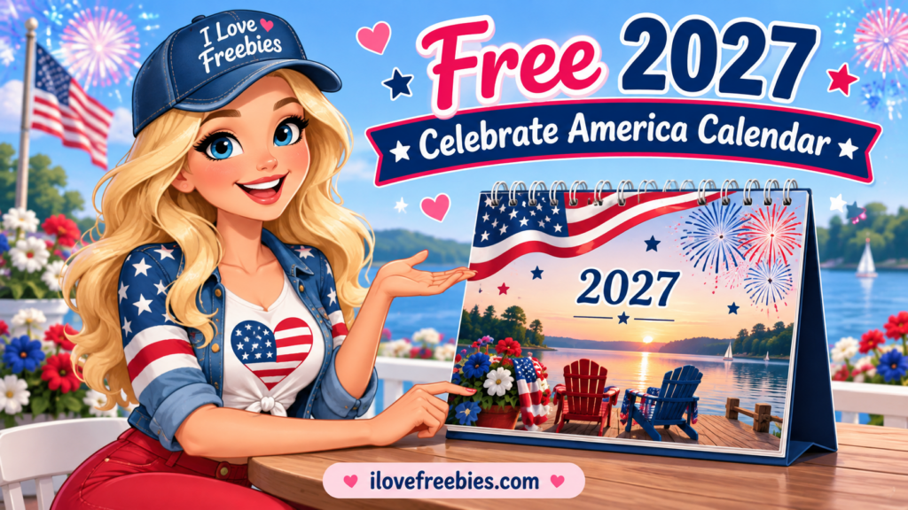 Free 2027 Celebration Calendar