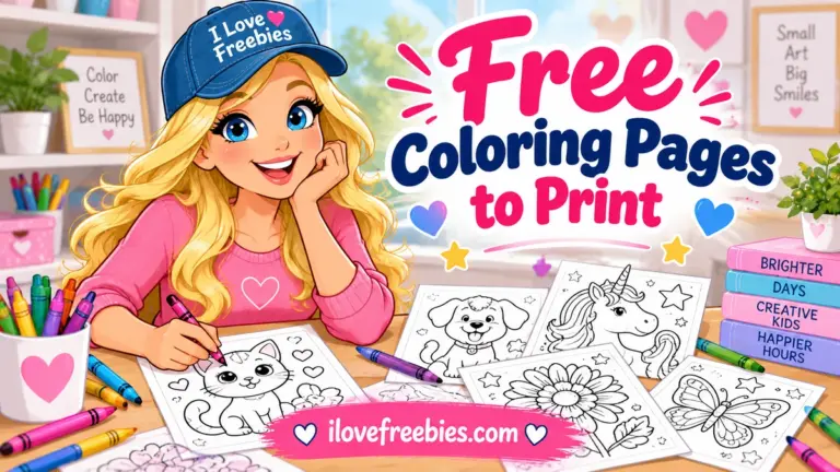 Free Crayola Coloring Pages to Print at Home