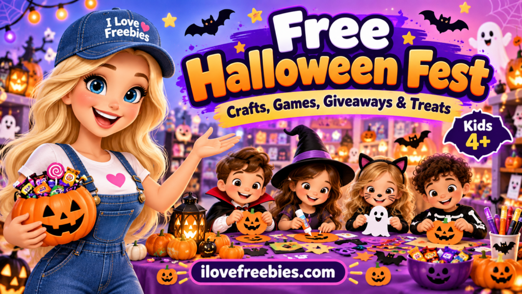 Free Halloween Fest Crafts & Treats