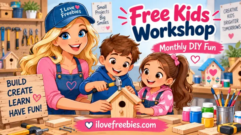 Free Home Depot Kids Workshops Every Month