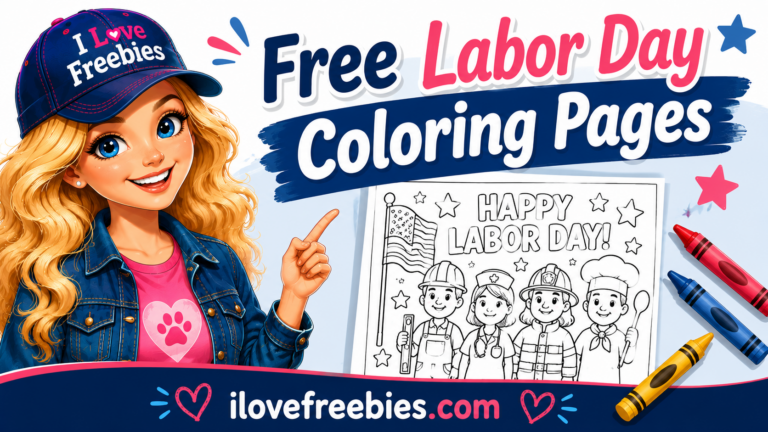 Free Labor Day Coloring Pages to Print for Kids