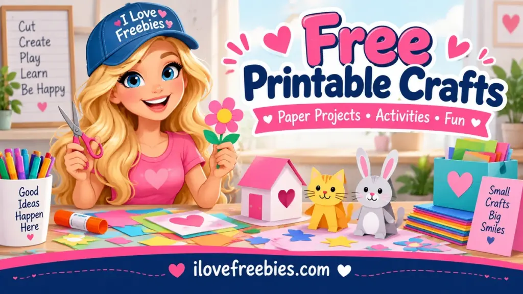 Free printable crafts and paper activities