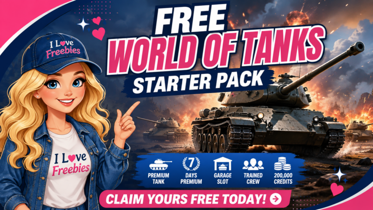 Free World of Tanks Starter Pack for New Players