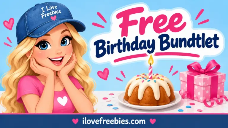 Free Nothing Bundt Cakes Birthday Bundtlet