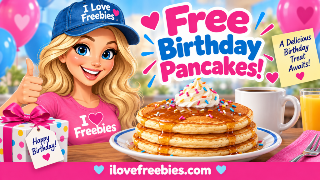 Free IHOP Birthday Pancakes