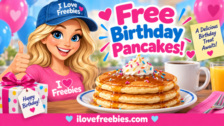 Free IHOP Birthday Pancakes