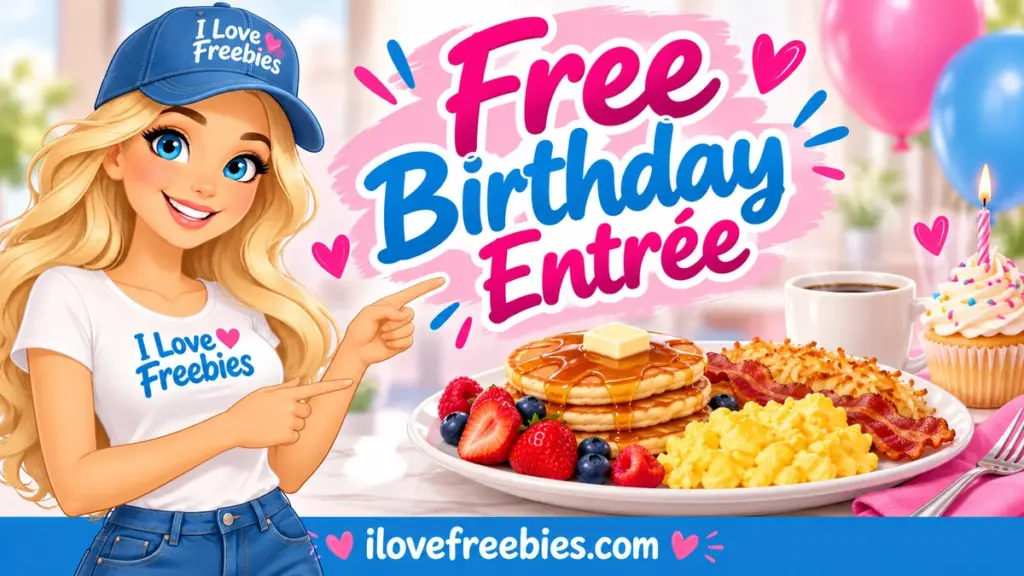 Free Eggs Up Grill Birthday Entrée f