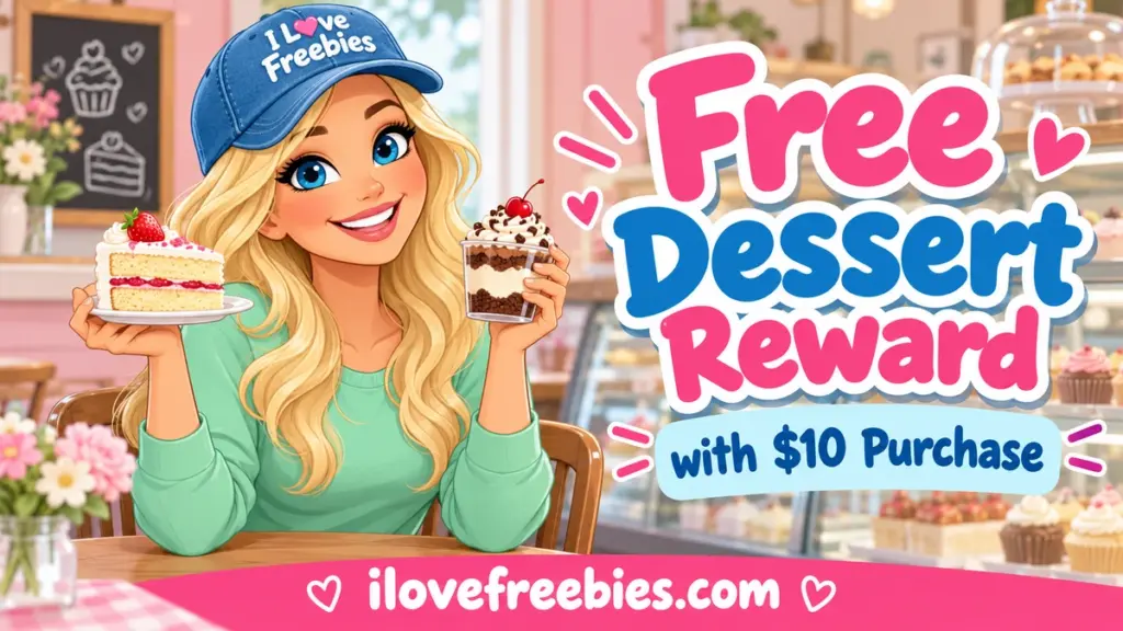 Free Cookie Cake Slice or Small Ice Cream
