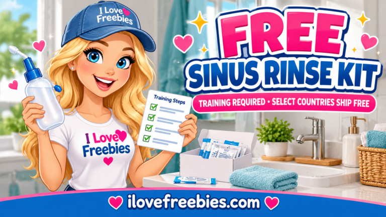 Free NeilMed Sinus Rinse Kit or Neti Pot