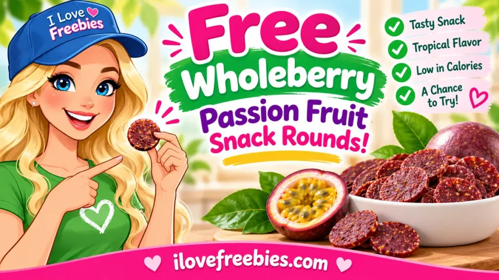 Free Wholeberry Passion Fruit Snack Rounds