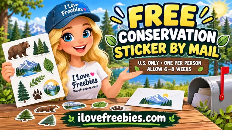 Free WWF Sticker by Mail: Request a Conservation Sticker