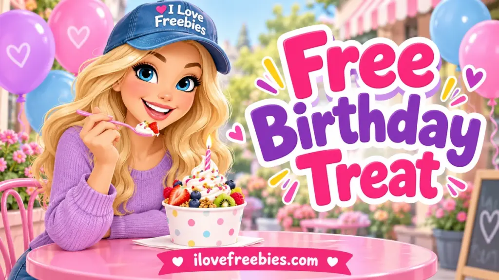 Free Yogurtland Birthday Treat