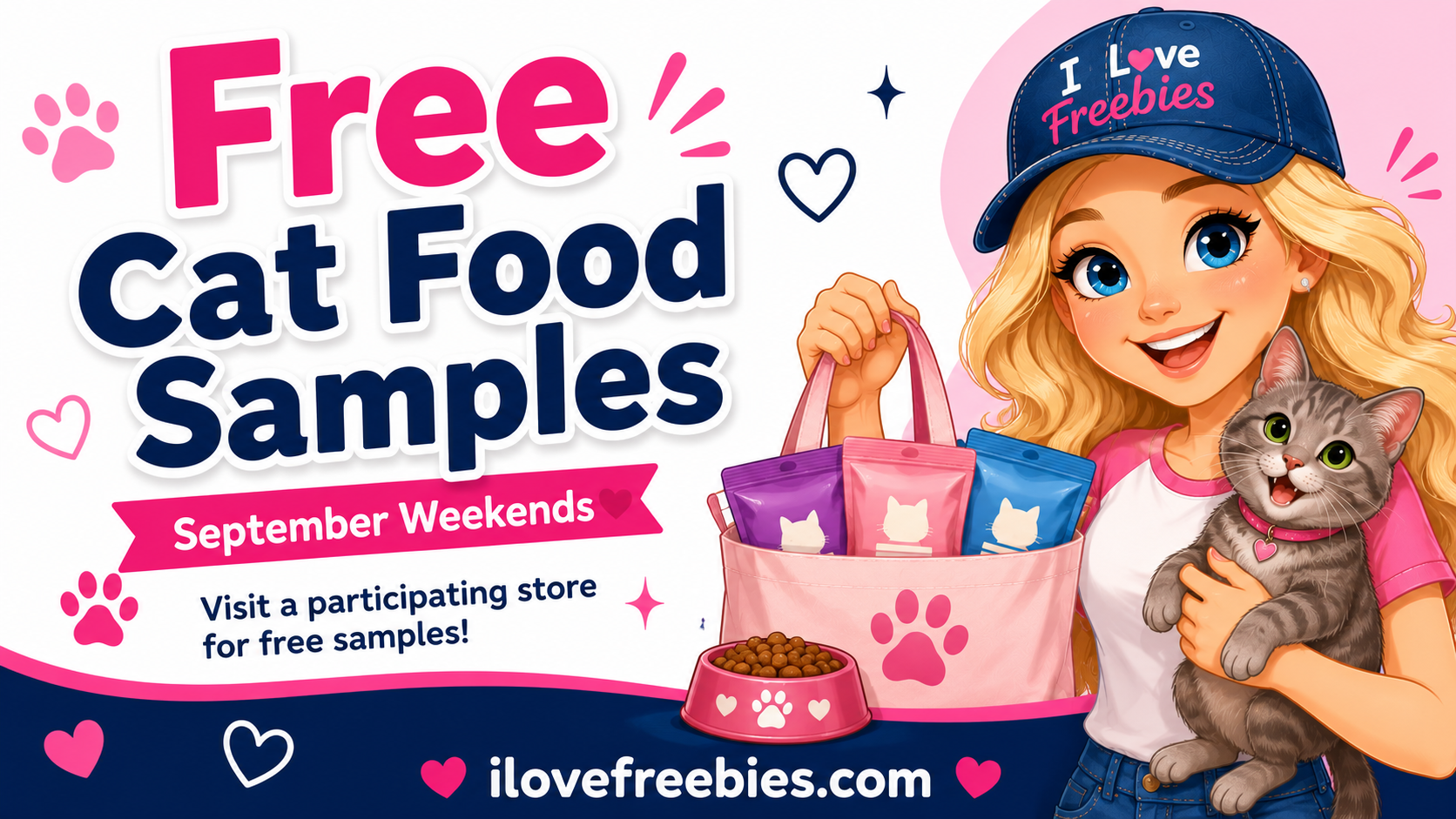 Free Cat Food Samples at Petco Meow Market Events