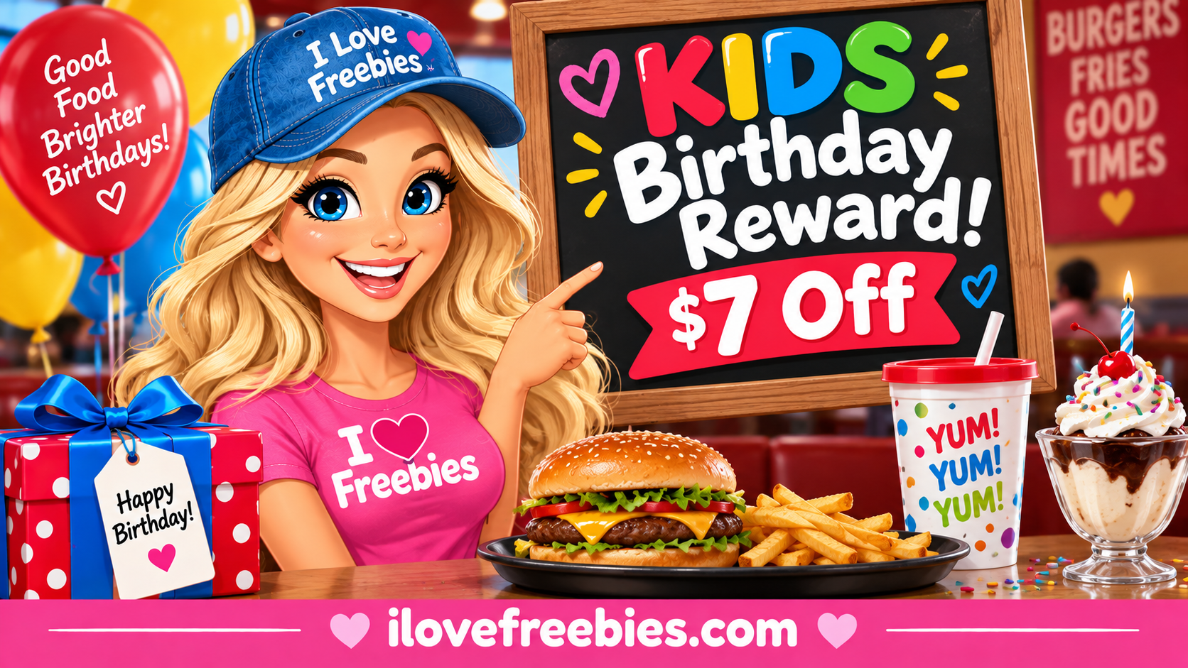 Red Robin Kids Birthday Reward