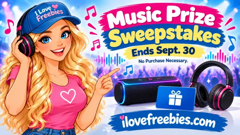 Sprite Living Tracklist Sweepstakes 2026: Win Bluetooth Speakers or $50 Cards