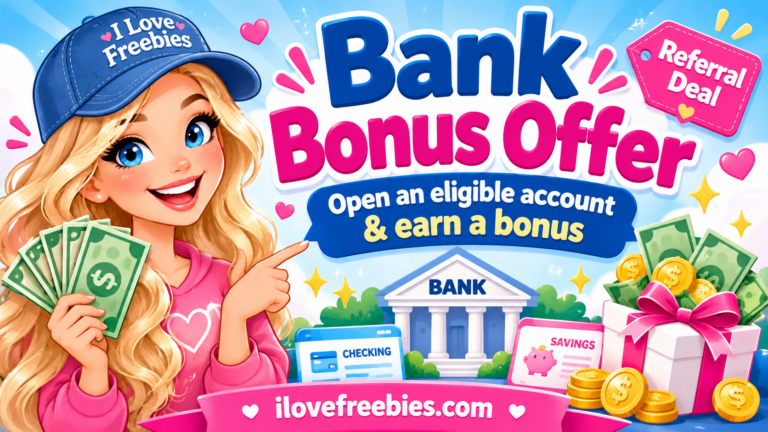 Chase Bank Bonus: Open an Eligible Checking or Savings Account
