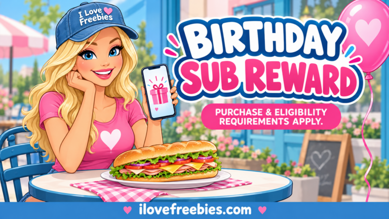 Firehouse Subs Birthday Reward