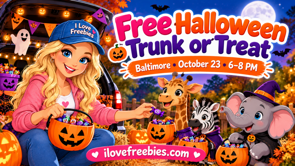 Free Halloween Trunk or Treat