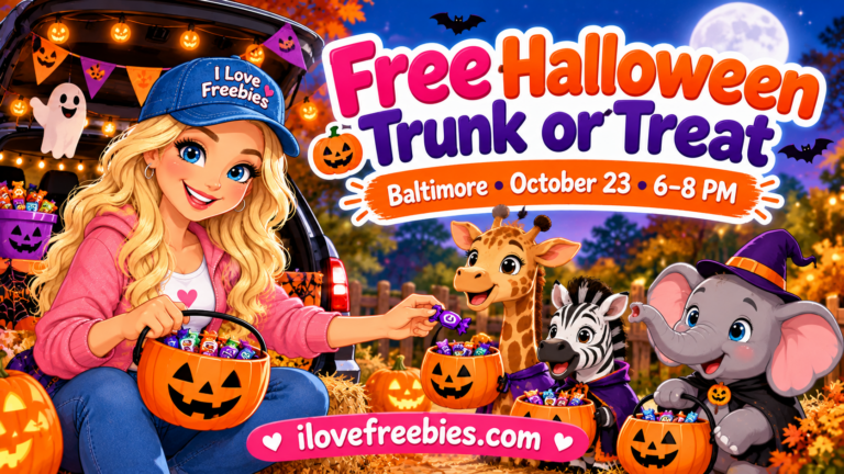 Free Halloween Trunk or Treat at The Maryland Zoo