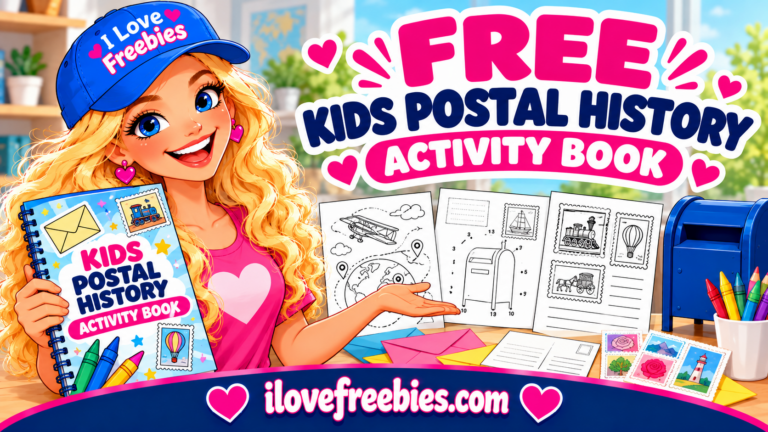 Free USPS Kids History Activity Book