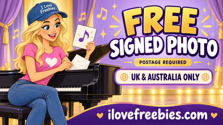 Free Tim Minchin Signed Photo — UK & Australia Only