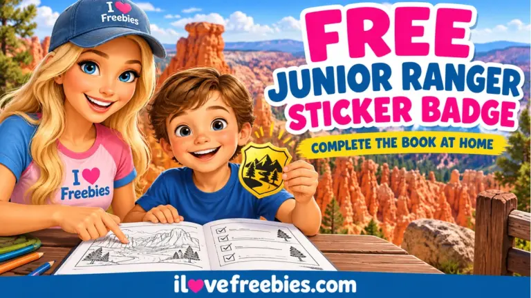 Free Bryce Canyon Junior Ranger Sticker Badge