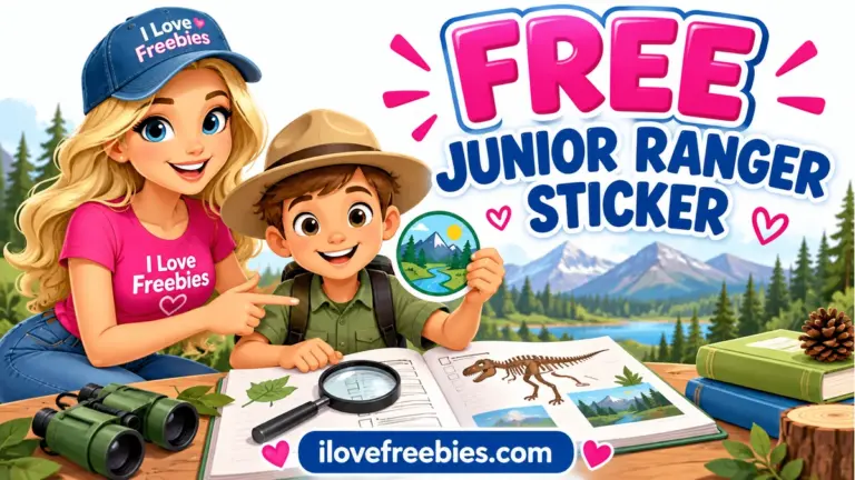 Free Dinosaur Junior Ranger Sticker