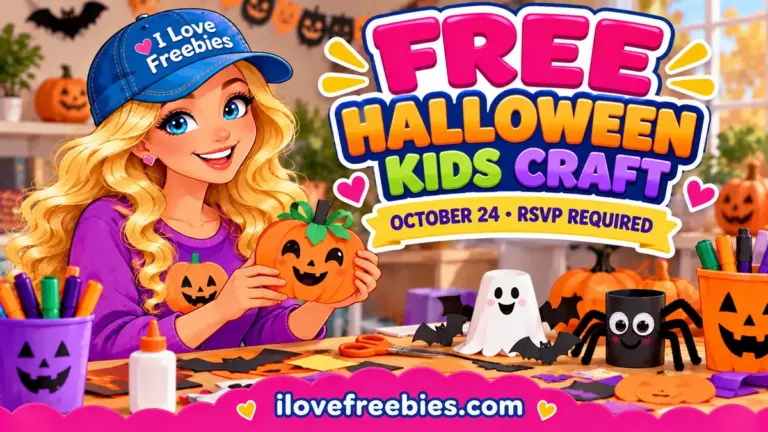 Free Pottery Barn Kids Halloween Craft Event on October 24