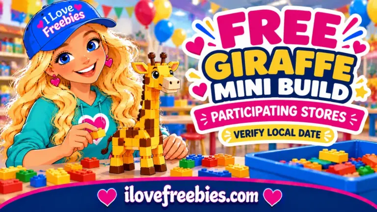 Free Toys“R”Us Giraffe Build Event During Bricktober