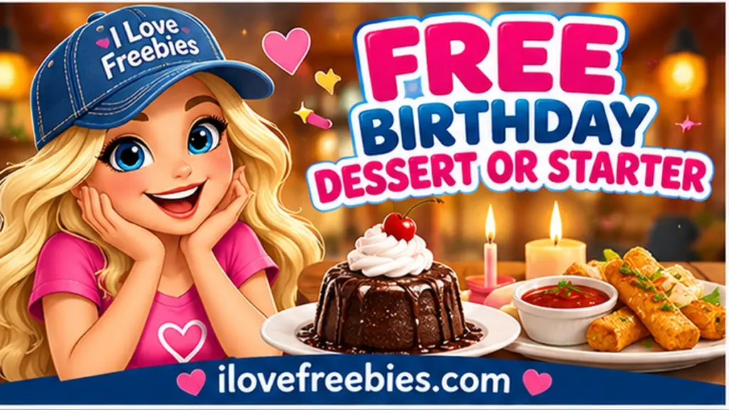 Free Red Lobster Birthday Dessert or Starter
